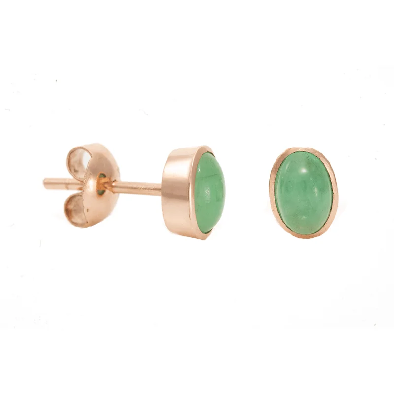 Pearl - Set Minimalist Stud Earrings in White for a Classic and Elegant AppearanceSimon Alexander 9ct Yellow Gold Emerald Stud Earrings