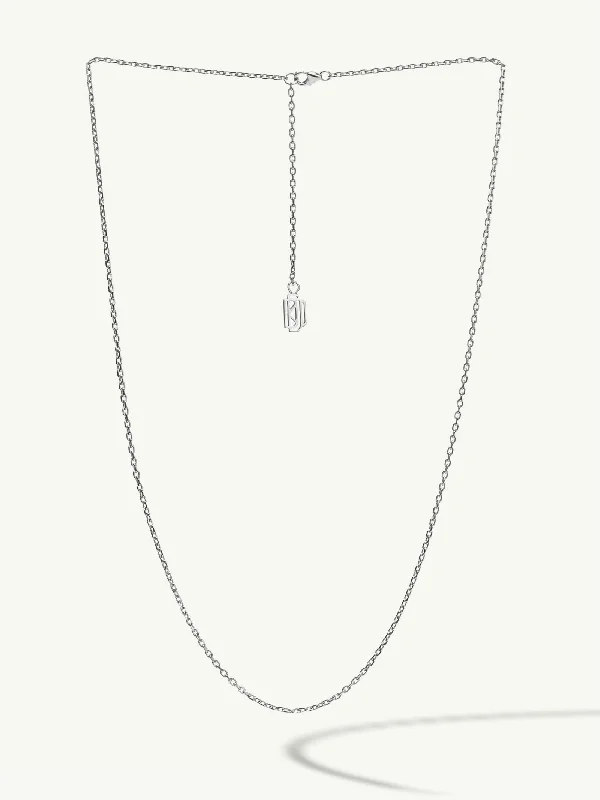 Ruby and diamond engagement ring with a halo of diamonds in 14K red goldDiamond Cut Cable Chain Necklace In 18K White Gold, 1.5mm