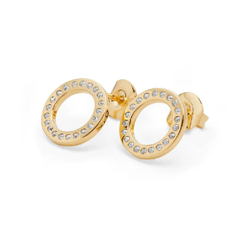 Glow - in - the - Dark Star Stud Earrings for a Mysterious and Night - Time - Friendly AccessoryHalo Stud Earrings in 18ct Gold Vermeil