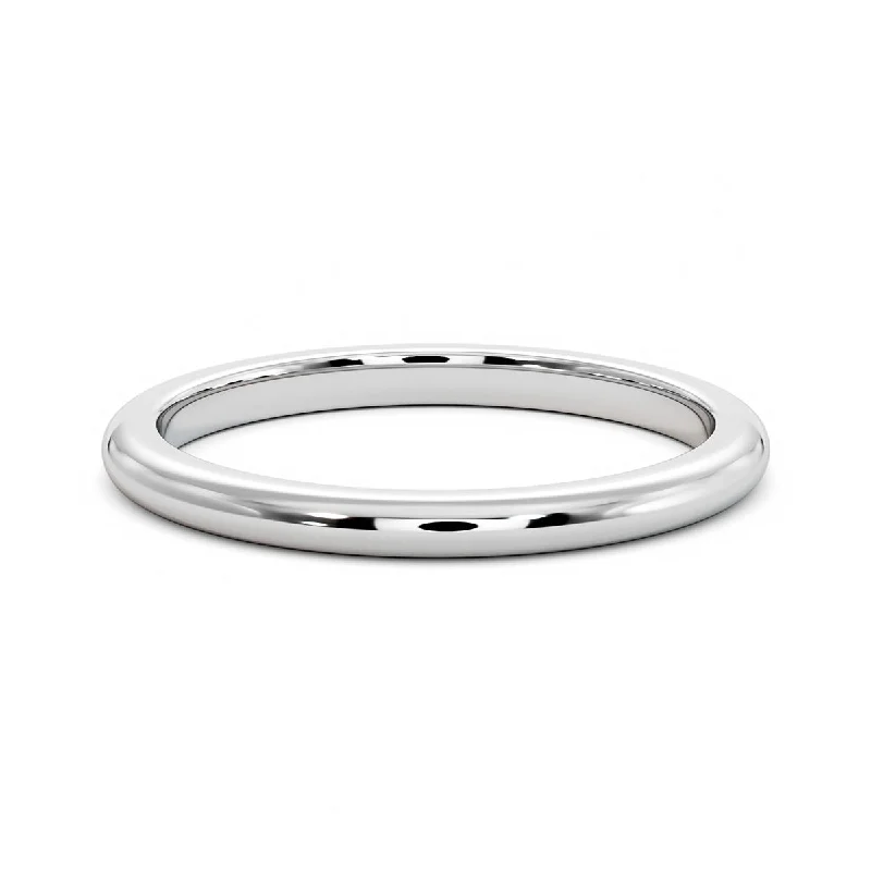 Princess - Cut Women's Diamond Rings in White Gold with a High - Clarity Diamond for a Modern LookPlain Ring