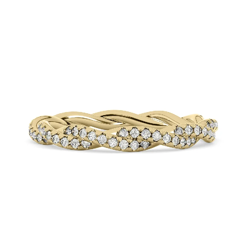 Halo - Style Women's Diamond Rings with a Center Diamond Surrounded by Smaller Diamonds in 18K GoldDiamond Eternity Ring