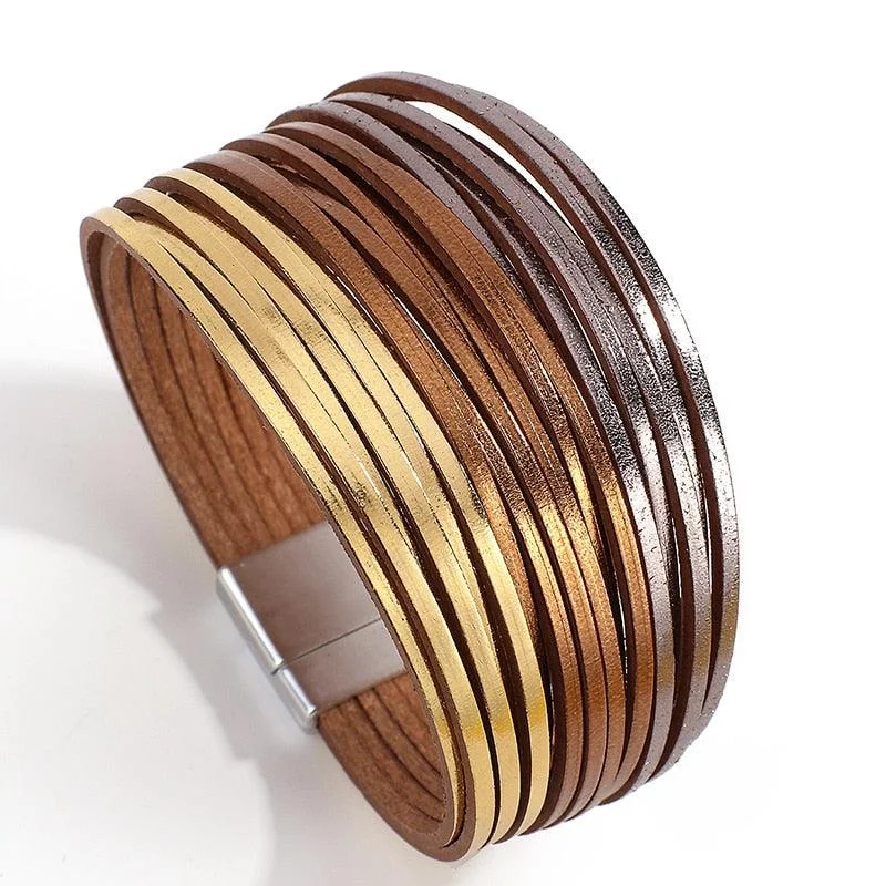 Wooden Women's Cuff Bracelets with Carved Motifs for a Natural and Artistic Look'Simple' Wide Cuff Bracelet - trio