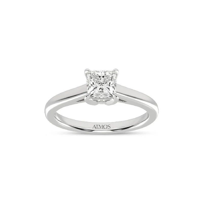 Cluster Engagement Rings with Multiple Small Diamonds Arranged in a Stunning DesignPrincess Iconic Ring Medium