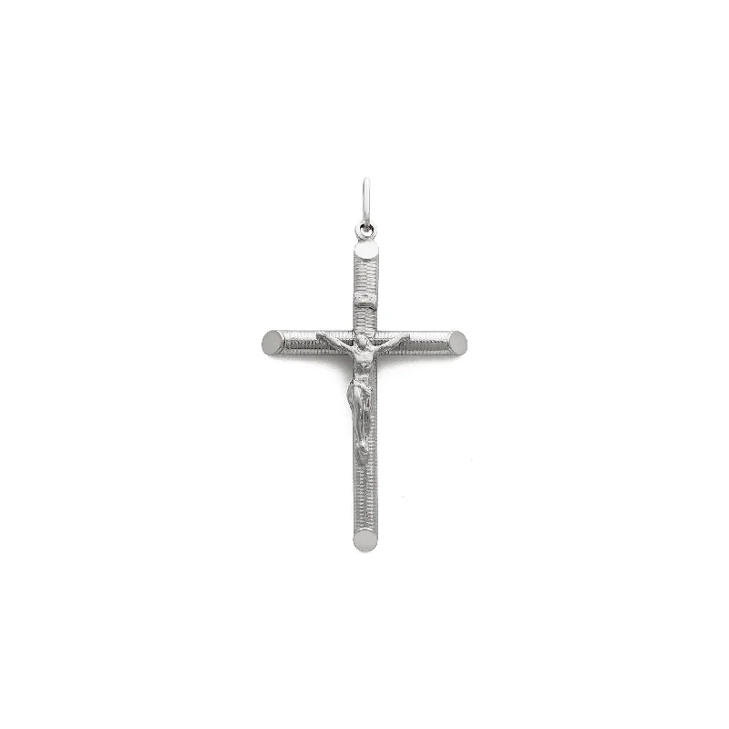 Glow - in - the - Dark Starry Sky Pendant for Nighttime AdventuresTubular Cross Pendant (14K)