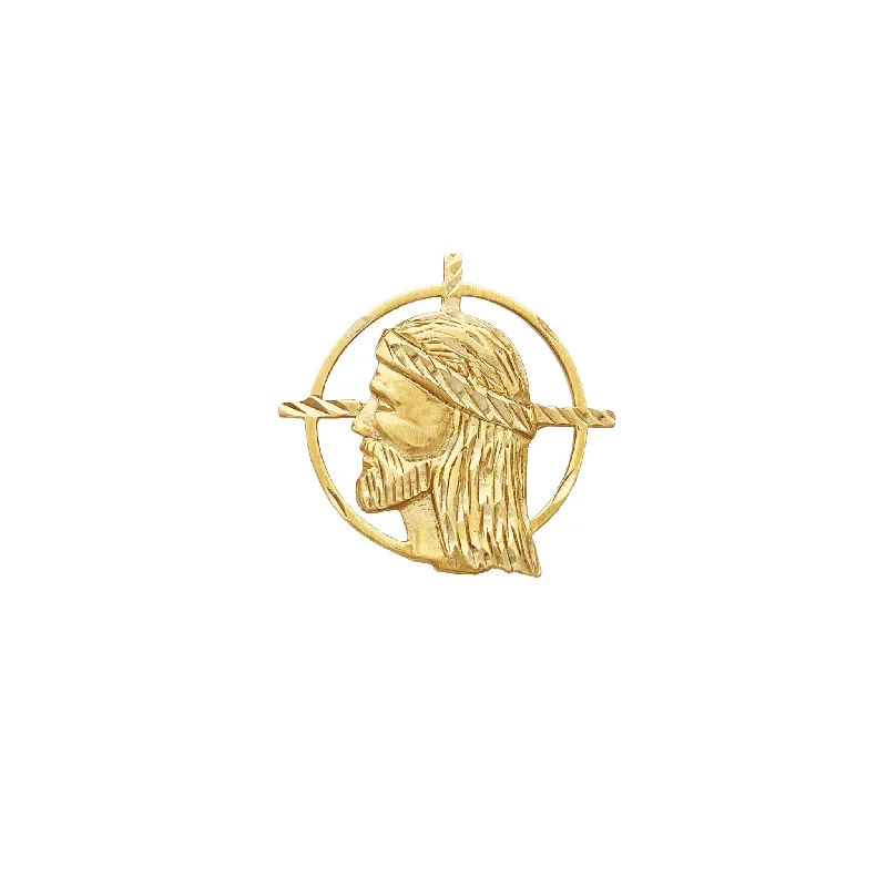 3D - Printed Polymer Clay Animal - Print Pendant for a Fun and Quirky AccessoryDiamond-Cut Jesus Crosshair Halo Pendant (14K)