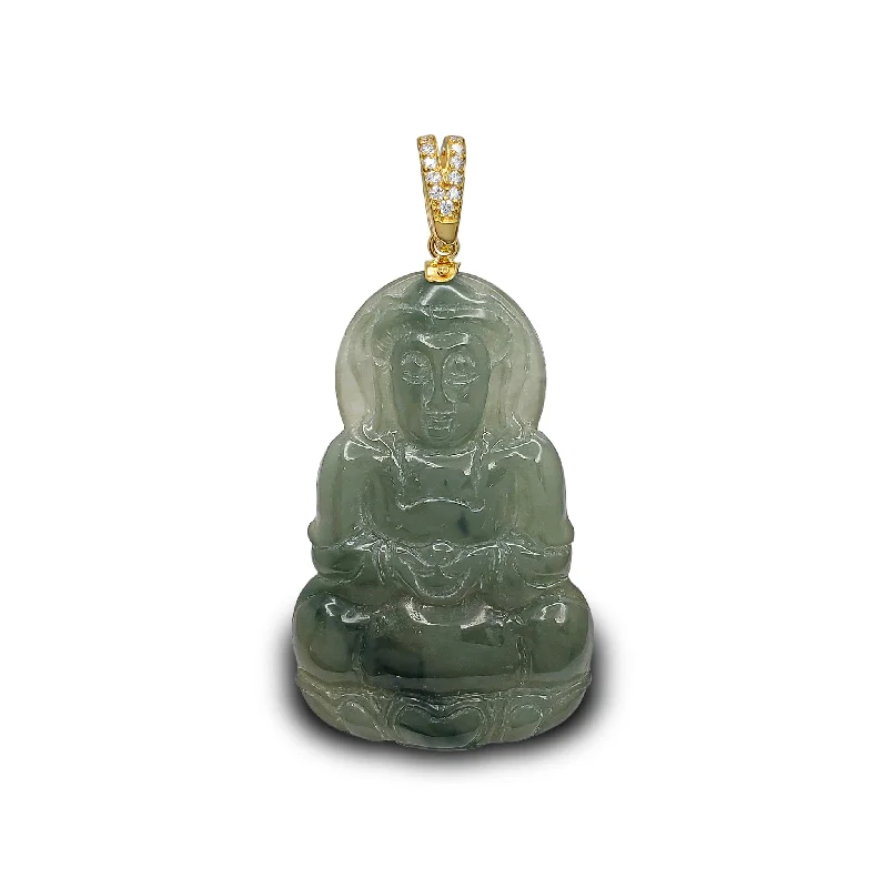 3D - Printed Polymer Clay Animal - Print Pendant for a Fun and Quirky AccessoryDiamond Guanyin Jade Pendant (14K)