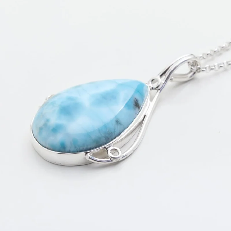 Hypoallergenic Stainless Steel Dog Tag Pendant Necklace for Active MenLarimar Pendant Dorotha