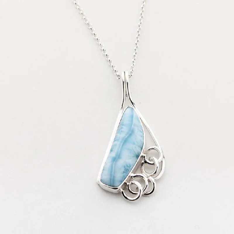 Hypoallergenic Stainless Steel Dog Tag Pendant Necklace for Active MenLarimar Pendant Lynn