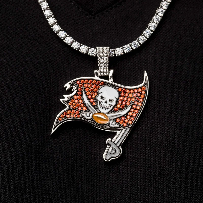 3D - Printed Owl Pendant Necklace in Recycled Plastic for Eco - Conscious FashionistasTampa Bay Buccaneers Official NFL Pendant