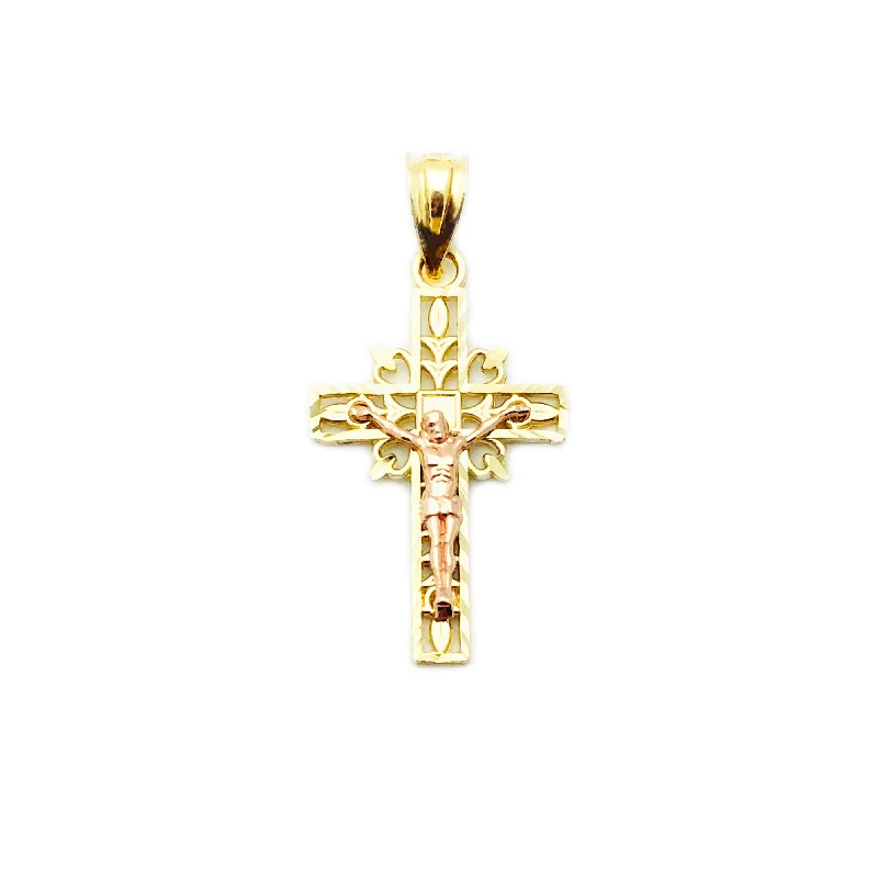 Glow - in - the - Dark Starry Sky Pendant for Nighttime AdventuresHeart-Framed Crucifix Pendant (14K)